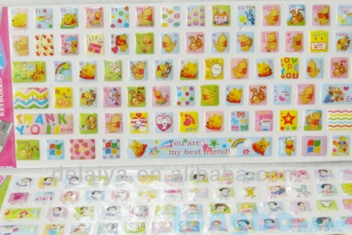 Miếng dán hình stickers 'ngậm' độc nguy hiểm với học sinh