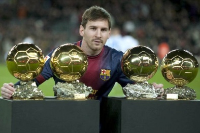 Quả bóng vàng FIFA 2015 không thể thoát khỏi tay Messi