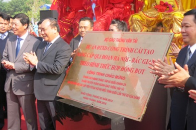 Cao tốc Hà Nội-Bắc Giang được thông xe đi chỉ 'ngốn' 45 phút