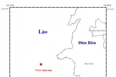Động đất sâu chấn 10km khu biên giới Việt-Lào làm tường nhà 'nứt toác' ở Điện Biên