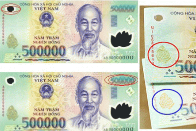 Cách phân biệt tiền giả, tiền thật