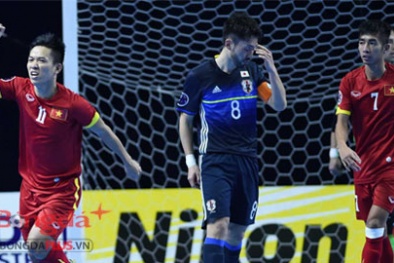ĐT Futsal Việt Nam làm nên điều 'kì diệu' trước ĐT Futsal Nhật Bản
