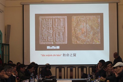 Khai, phát ấn ở Hoàng thành Thăng Long?