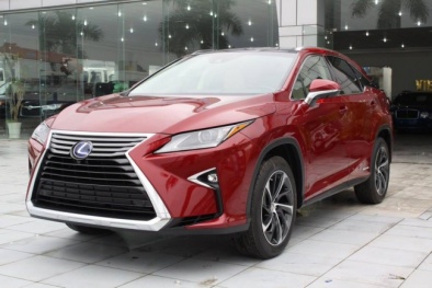 Xế sang Lexus RX450h 2016 giá hơn 4 tỷ đồng ra mắt dân chơi Hà thành