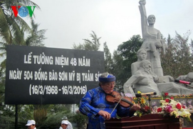 Tiếng đàn xoa dịu nỗi đau thảm sát Sơn Mỹ của cựu binh xứ người