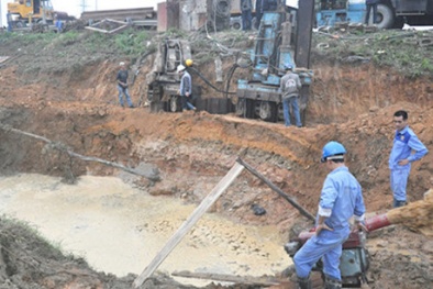 Công ty Trung Quốc trúng thầu cung cấp đường ống nước Sông Đà
