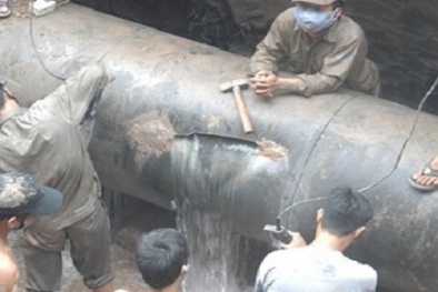 Hà Nội ‘thúc’ tiến độ đường ống nước sông Đà Trung Quốc thắng thầu