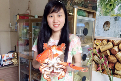 Cua hoàng đế cả triệu đồng một kg vẫn cháy hàng