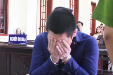 Giọt nước mắt muộn màng của của kẻ tẩm xăng thiêu vợ con tại tòa