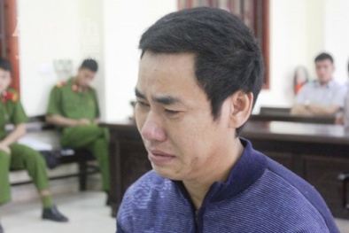 Con gái bật khóc thương tâm kể lại cảnh cha kề dao vào cổ mẹ ở phiên tòa