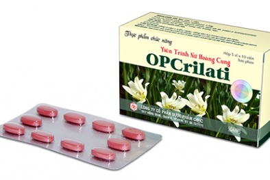 Cần cẩn trọng khi mua online OPCrilati Viên Trinh nữ hoàng cung chữa u xơ tử cung