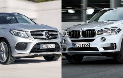 BMW X5 và Mercedes-Benz GLE 2016 tranh ‘ngôi vương’ dòng SUV hạng sang