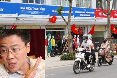 Vì sao GS Ngô Bảo Châu ủng hộ Hà Nội mặc ‘đồng phục’ biển quảng cáo?