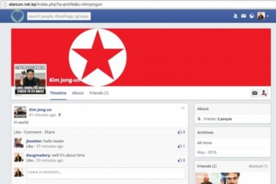 Phiên bản Facebook tự chế của Triều Tiên bị hack 'tơi tả'