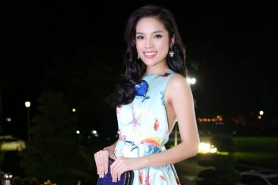 Hoa hậu Kỳ Duyên rạng rỡ như ‘nữ thần biển’ với váy siêu xinh