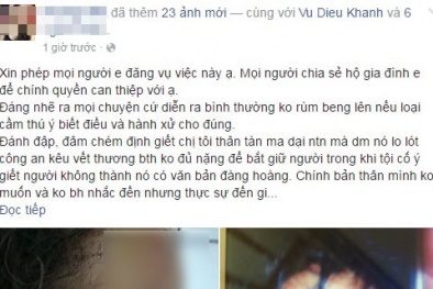 Thương tâm cơ thể người vợ nhiều vết chém, bầm dập nghi do chồng cũ bạo hành