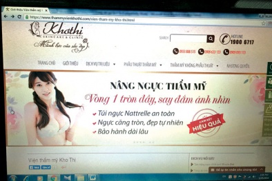 Kinh hãi 'lò mổ' nâng ngực, hút mỡ bụng tại Viện thẩm mỹ Khơ Thị