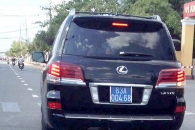 ‘Quan’ tỉnh 'ăn chơi' toàn xài Lexus 570, dân nghèo là phải!