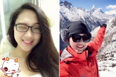Hình ảnh đời thường của Diệu Ngọc - Tân Hoa khôi áo dài Việt Nam 2016