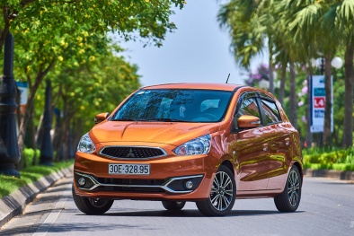 Cận cảnh Mitsubishi Mirage giá chỉ từ 463 triệu đồng: Hàng hiếm trong phân khúc B