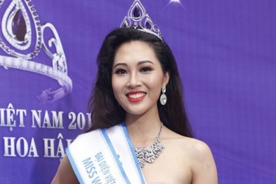 Hoa khôi Diệu Ngọc vừa đăng quang đã bị dính scandal ‘lộ nội y’