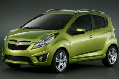 Cận cảnh chiếc xe ô tô Chevrolet Spark LS 2016 giá chỉ dưới 350 triệu đồng