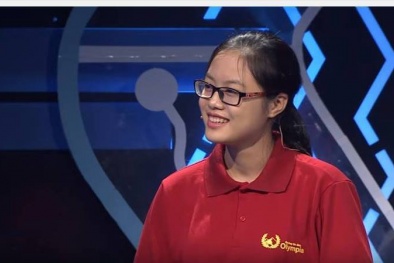Nữ sinh 'gây bão' sau phần thi Khởi động Olympia là ai?