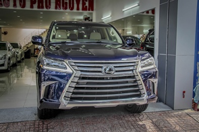 Chiếc Lexus LX570 đời 2016 'siêu đẹp' về Việt Nam