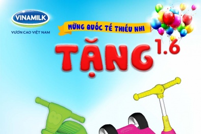 Quà Tết Thiếu Nhi - Vui khỏe hết ý cùng Vinamilk