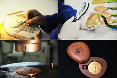 Tấm huy chương vàng Olympic có giá bao nhiêu?