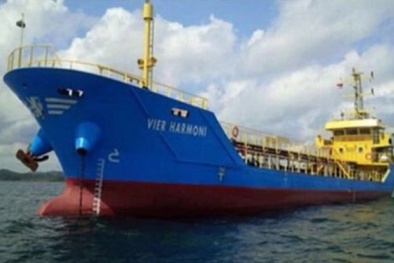 Tàu chở 900.000 lít dầu bị cướp ngoài khơi Indonesia