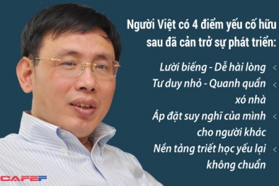 Phó Tổng giám đốc FPT phân tích vì sao người Việt mãi nghèo
