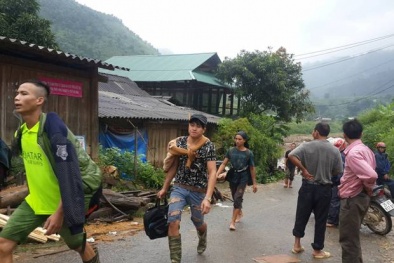 ‘Phu vàng’ bỏ chạy sau trận lũ quét kinh hoàng tại bãi vàng Ma Sa Phìn-Lào Cai