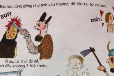 Sách cho trẻ em của NXB Kim Đồng mang hình ảnh bạo lực, nhạy cảm