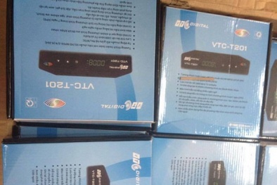 Bắt giữ số lượng lớn đầu thu VTC DIGITAL giả đã được bảo hộ