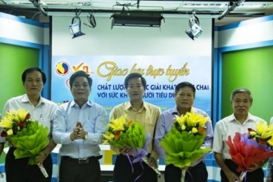 Giao lưu trực tuyến: 'Chất lượng nước giải khát đóng chai với sức khỏe người tiêu dùng'