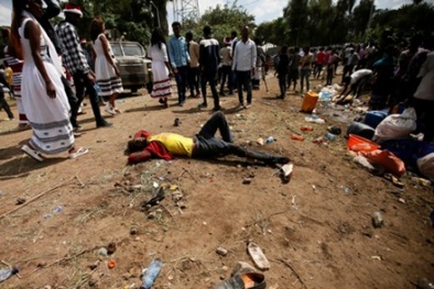 Hàng ngàn người giẫm đạp lên nhau ở Ethiopia gây thương vong lớn