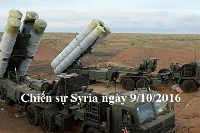 Chiến sự Syria mới nhất ngày 9/10/2016: Nga tăng cường vũ khí ở Syria