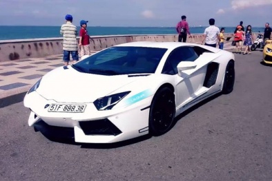 Đại gia Cường Đô La đem siêu xe 15 tỷ đi 'phượt' Vũng Tàu