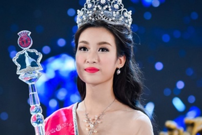 Hoa hậu Đỗ Mỹ Linh trả lời thế nào khi bị hỏi về số tiền ủng hộ miền Trung?