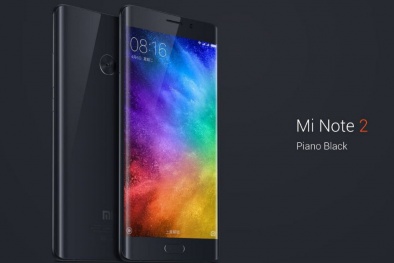 Bản sao của Galaxy Note 7, điện thoại Xiaomi Note 2 chính thức trình làng