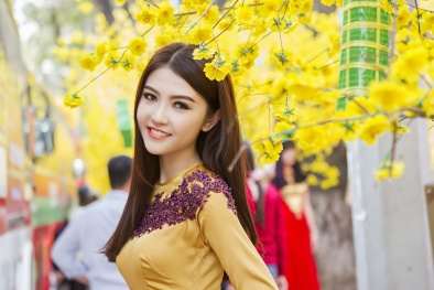 Nữ hoàng Sắc đẹp Toàn cầu Ngọc Duyên: 'Tôi mơ thành hoa hậu từ bé'