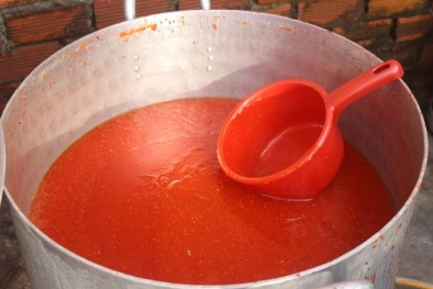 Phát hiện hóa chất không rõ nguồn gốc làm sa tế ở Bình Dương