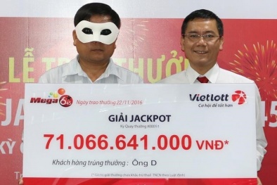 Chi tiết diễn biến màn trao giải xổ số 71 tỷ đồng cho anh thợ hàn Quảng Ngãi