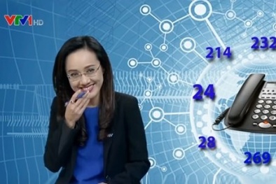 MC Hoài Anh lần thứ 2 gặp sự cố trên sóng Thời sự trực tiếp