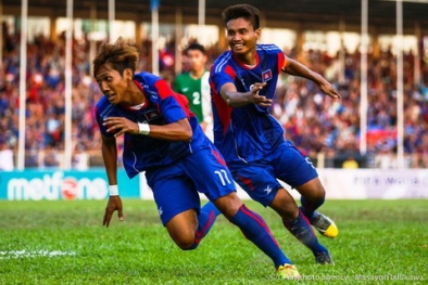 'Messi Campuchia’ thi đấu tại giải bóng đá Quốc tế BTV - CUP Number 1