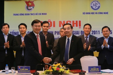 Bộ KH&CN và Trung ương Đoàn ký kết hỗ trợ thanh niên khởi nghiệp
