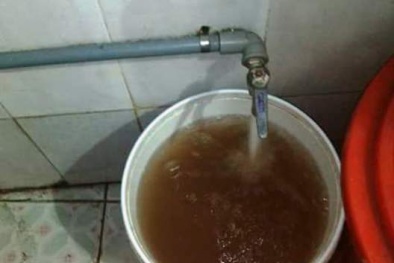 Xí nghiệp nước Uông Bí lí giải nguyên nhân nước máy thi thoảng đục ngàu
