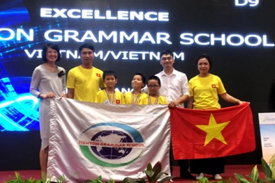 'Kỹ sư nhí' Việt Nam thắng lớn tại cuộc thi Robothon Quốc tế 2016