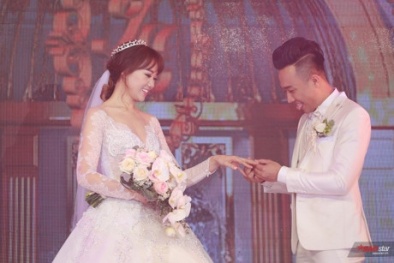 Sao Việt lộng lẫy đến chúc mừng đám cưới Trấn Thành